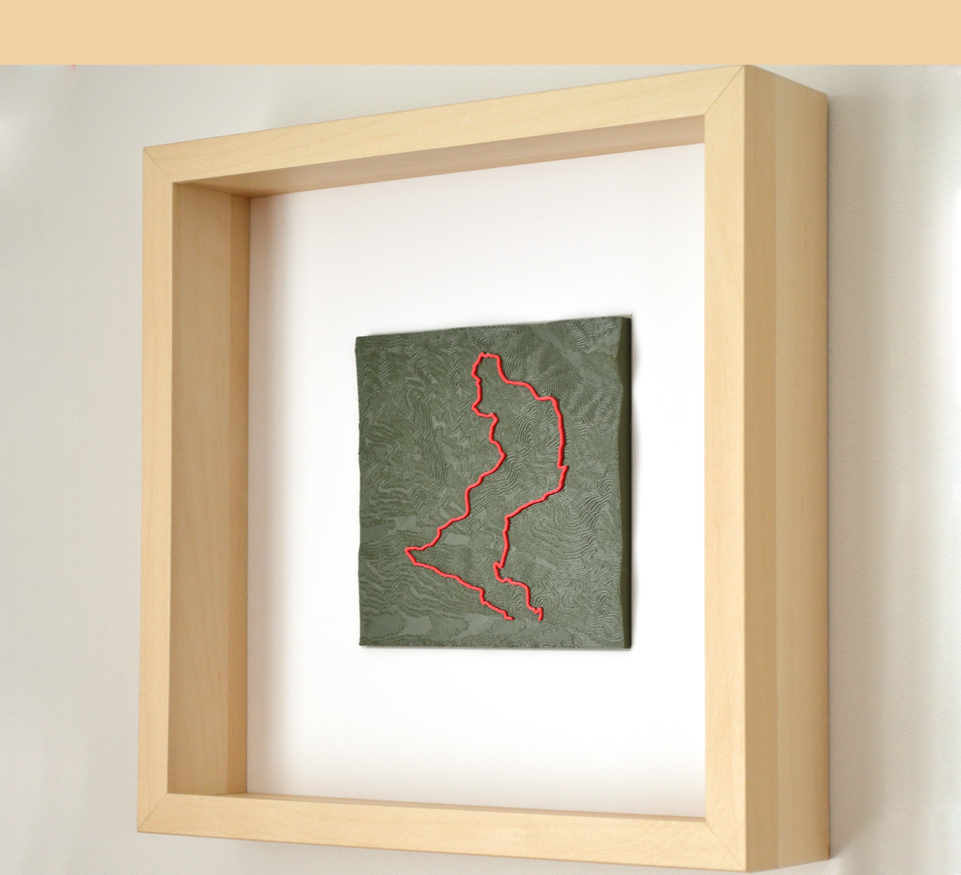 Bež ram (25×25cm)